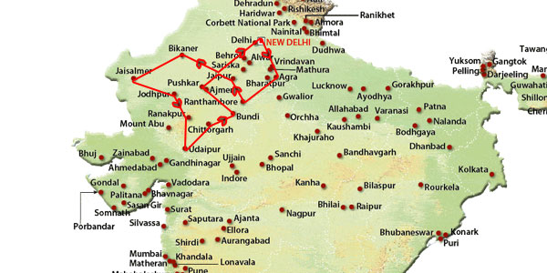 rajasthan tour plan